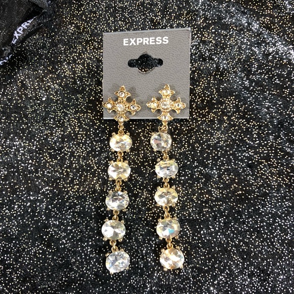 Express dangle earrings - Picture 2 of 4